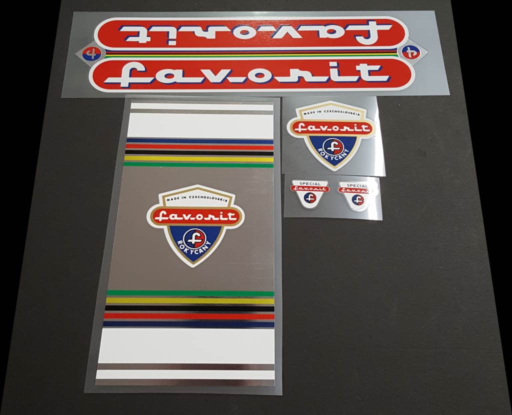Favorit Decal set - H Lloyd Cycles