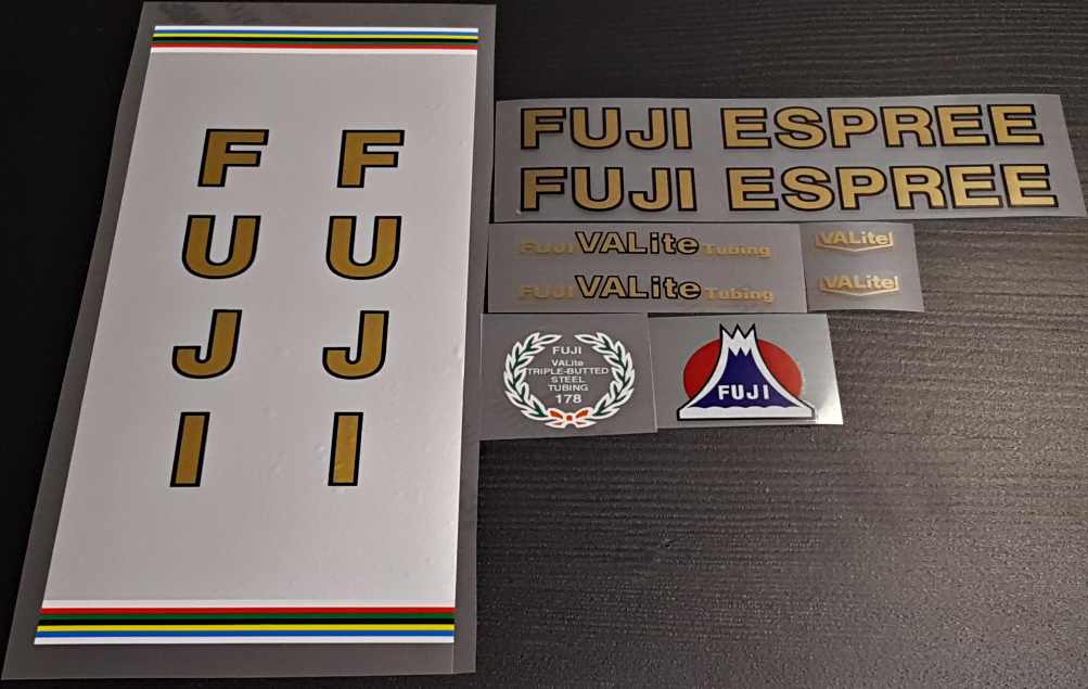 Fuji Decal set - H Lloyd Cycles