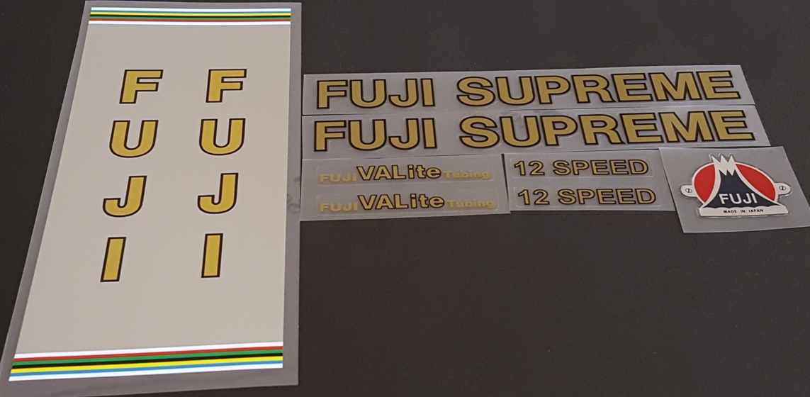 Fuji Decal set - H Lloyd Cycles