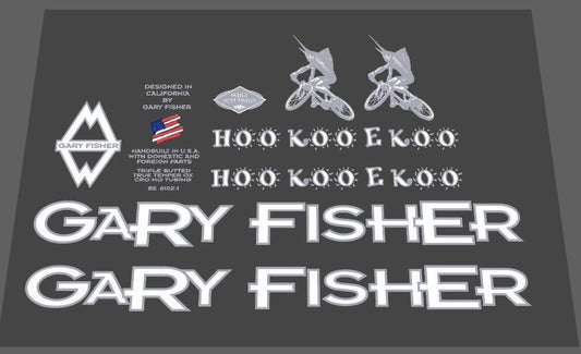 Gary Fisher decal set - H Lloyd Cycles