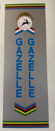 Gazelle Seat Tuabe Decal - H Lloyd Cycles