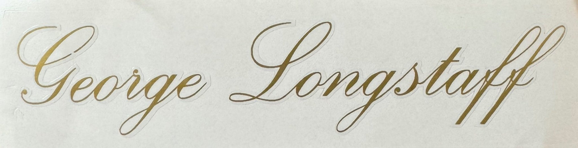 George Longstaff Script - H Lloyd Cycles