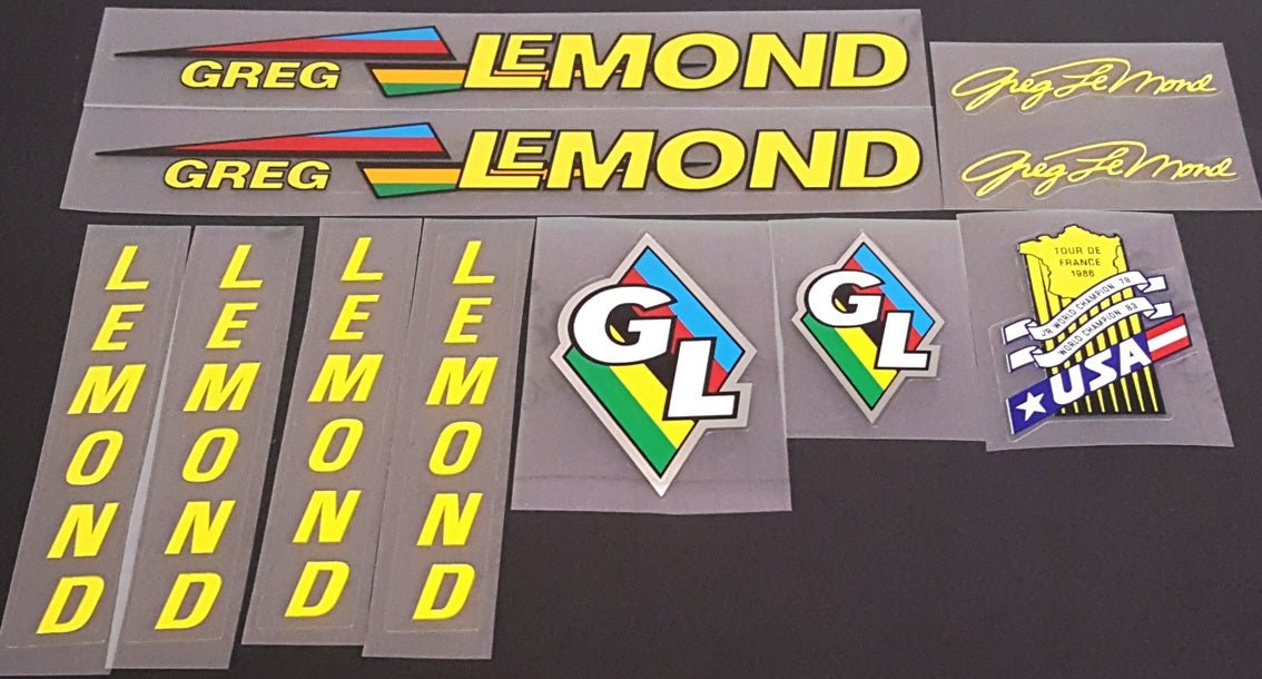 Greg Lemond Decal set - H Lloyd Cycles