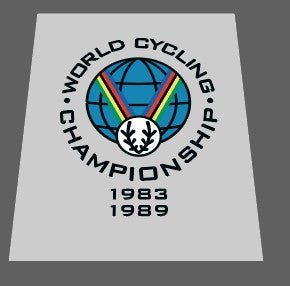 Greg Lemond World Champ decals - H Lloyd Cycles