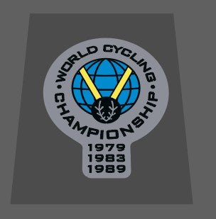 Greg Lemond World Champ decals - H Lloyd Cycles