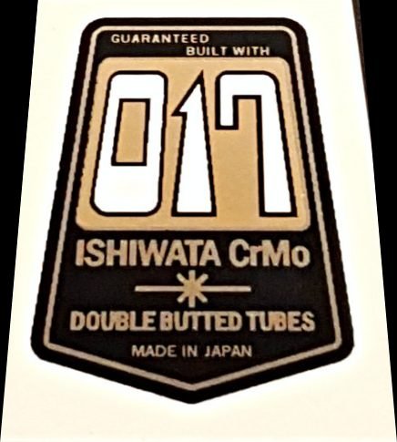 Ishiwata 017 frame decal - H Lloyd Cycles