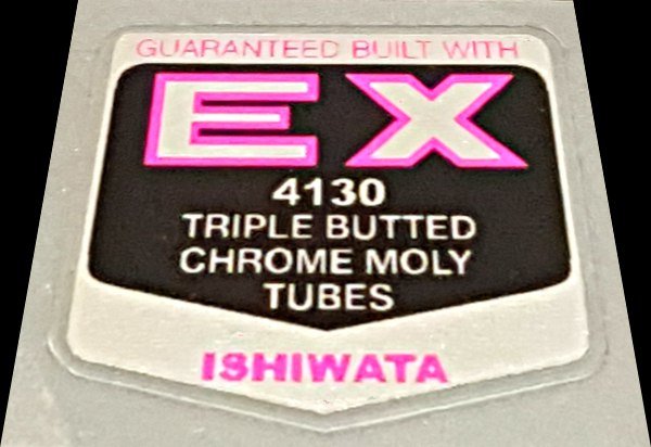 Ishiwata EX Frame Decals - H Lloyd Cycles