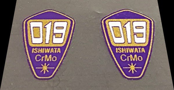 ISHIWATA FORK DECALS - H Lloyd Cycles