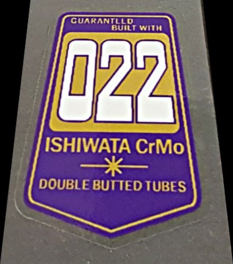 Ishiwata Frame 022 Decals - H Lloyd Cycles