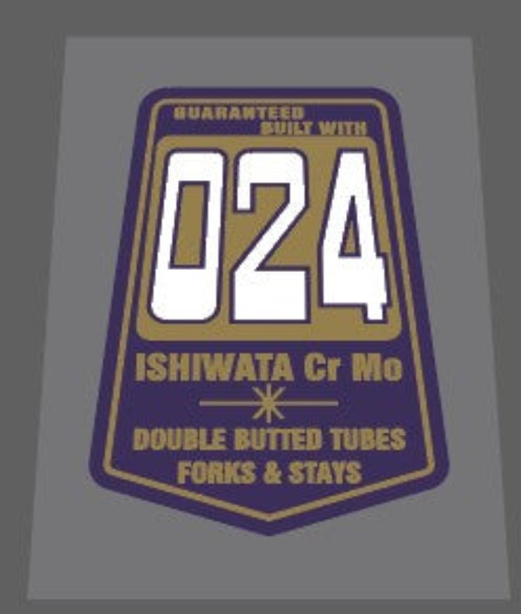 Ishiwata Frame 024 Decals - H Lloyd Cycles