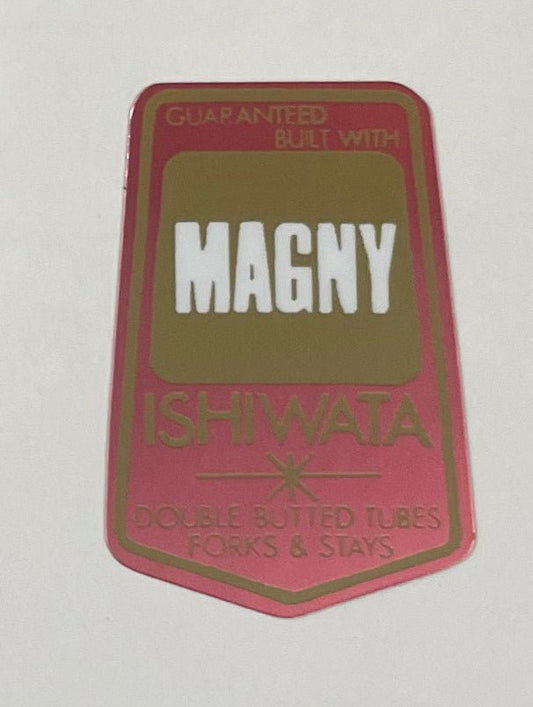 Ishiwata Magny frame decal - H Lloyd Cycles