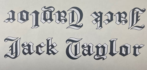 Jack Taylor Gothic double downtube