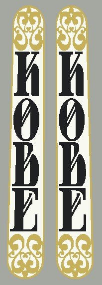 Kobe Seat tube decal - H Lloyd Cycles