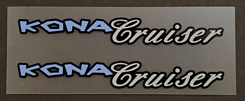 Kona Crusier Decal - H Lloyd Cycles