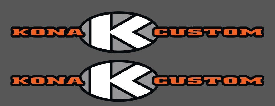 Kona Custom Decals - H Lloyd Cycles