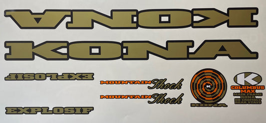 Kona Explosif 1995 set - H Lloyd Cycles