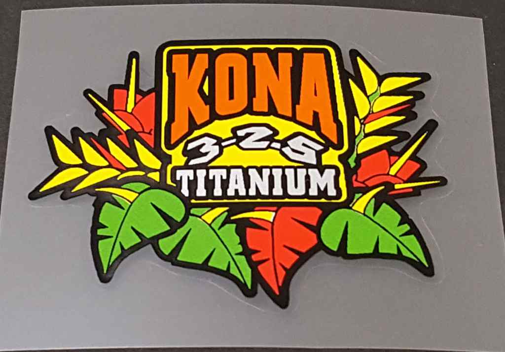 Kona Titanium 325 Decal - H Lloyd Cycles
