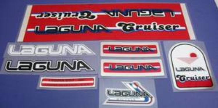 Laguna Cruiser decal set - H Lloyd Cycles