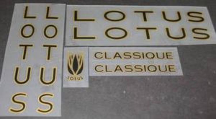 Lotus Classique Decal set - H Lloyd Cycles