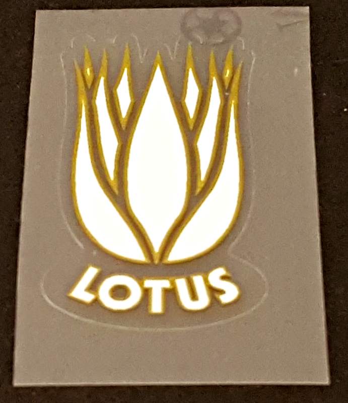 Lotus crest decal - H Lloyd Cycles