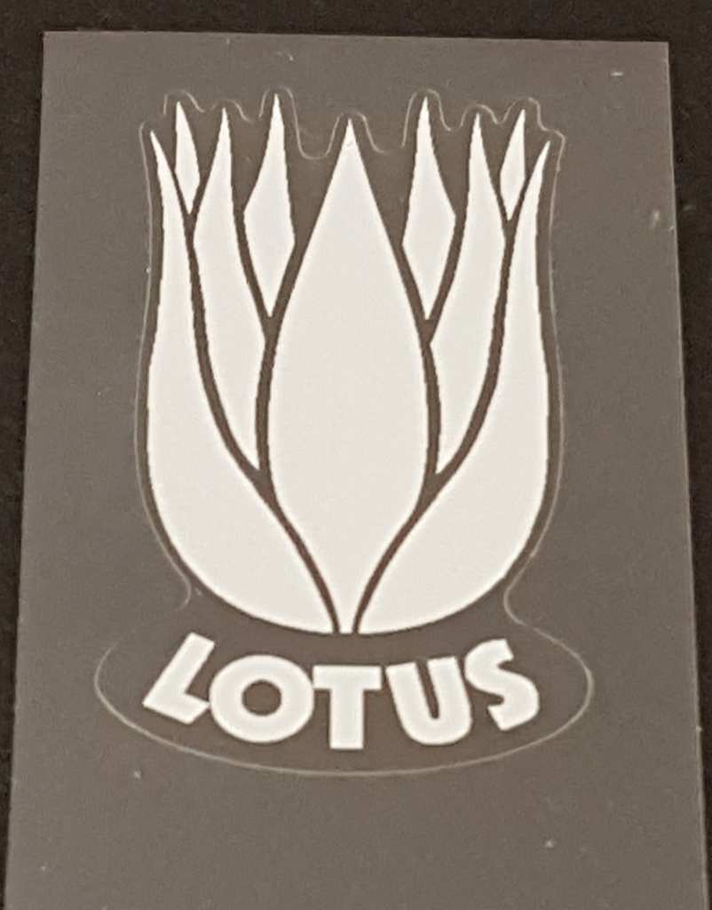 Lotus crest decal - H Lloyd Cycles