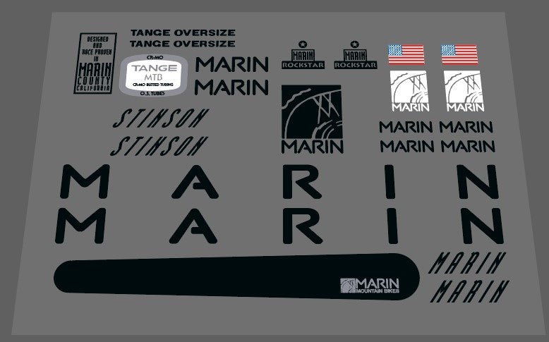 Marin Stinson 1991 set - H Lloyd Cycles