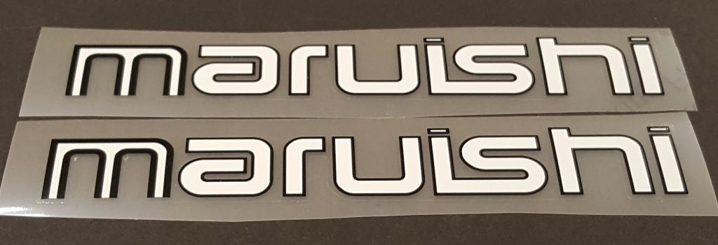 Maruishi Downtube decal - H Lloyd Cycles