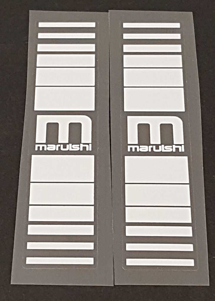 Maruishi Seat Tube decals - H Lloyd Cycles