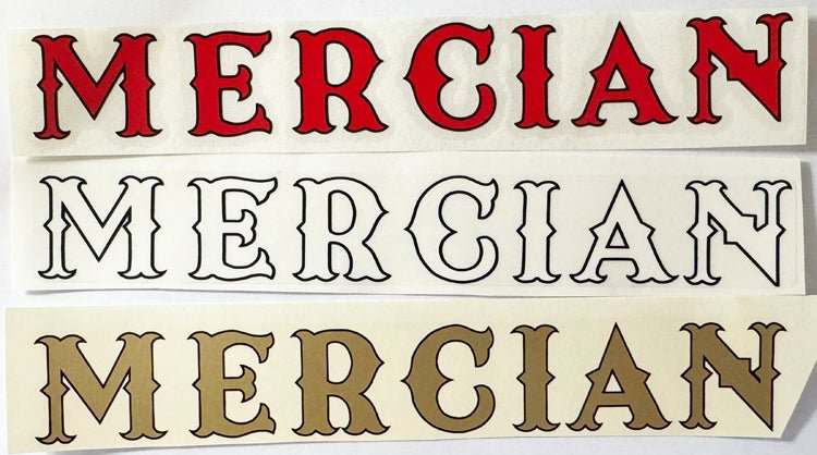 Mercian Downtube decal - H Lloyd Cycles