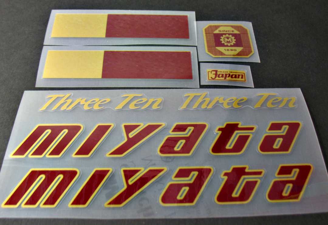 Miyata 310 decal set - H Lloyd Cycles