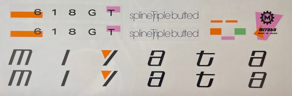 Miyata 618GT 1989 decal sset - H Lloyd Cycles