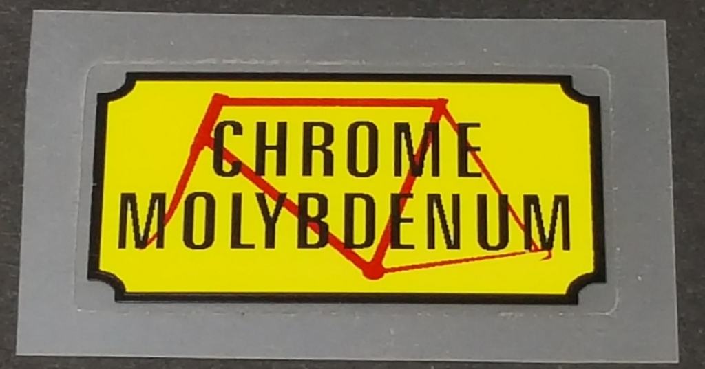 Miyata Chrome Molybdenum decal - H Lloyd Cycles