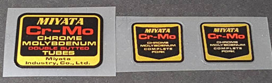 Miyata Cr - mo Decal - H Lloyd Cycles