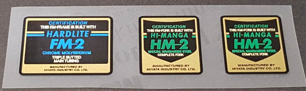 Miyata Frame & Fork decals - H Lloyd Cycles