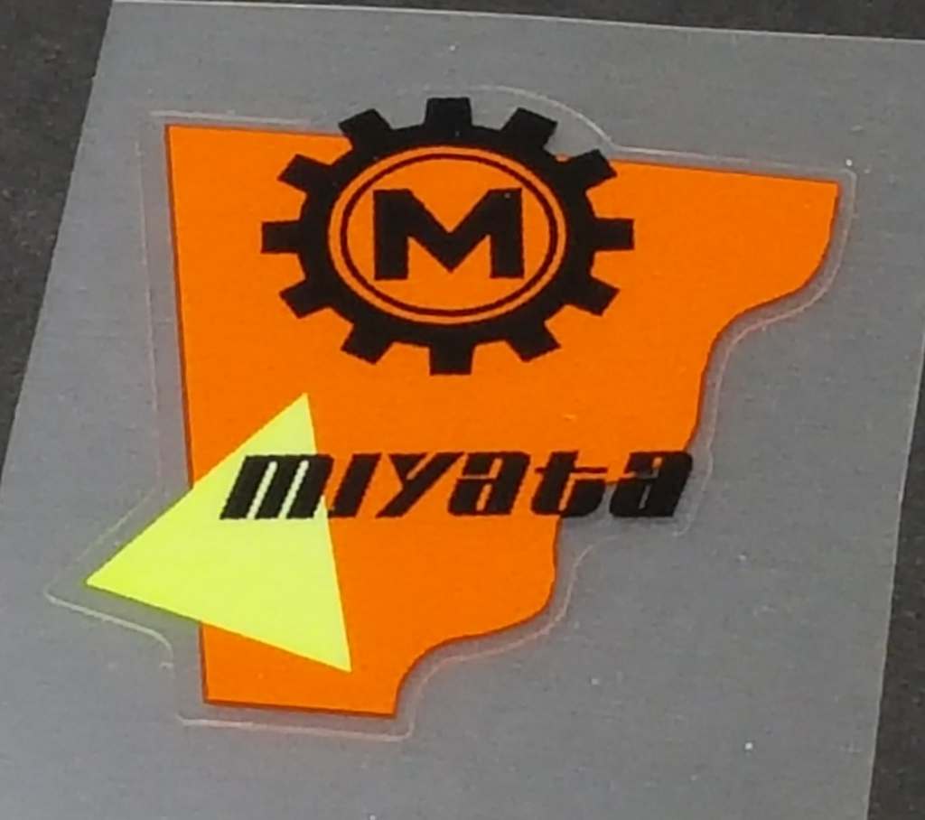 Miyata Head decal - H Lloyd Cycles