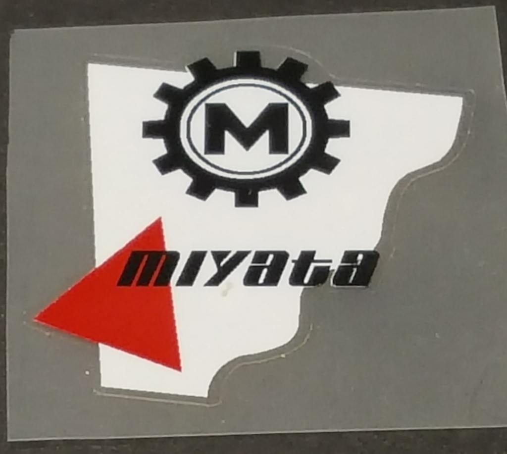Miyata Head decal - H Lloyd Cycles