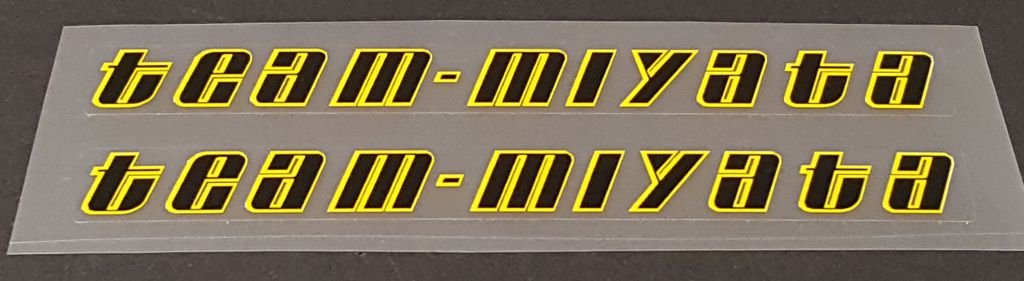 Miyata top tube decals - H Lloyd Cycles