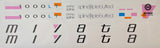 Miyata 1000LT 1989 decal sset