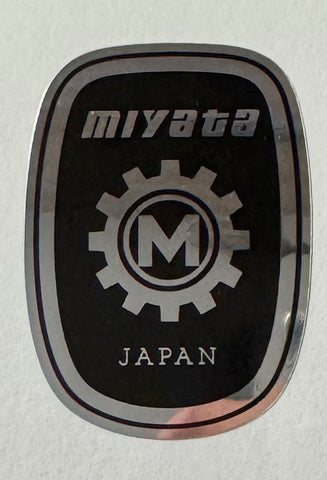 Miyata Chrome head decal