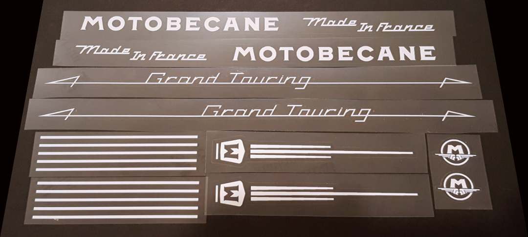 Motobecane Grand Touring Decal set - H Lloyd Cycles