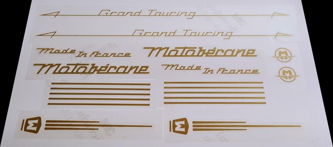 Motobecane Grand Touring Decal set 2 - H Lloyd Cycles