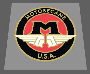 Motobecane Head Decals - H Lloyd Cycles