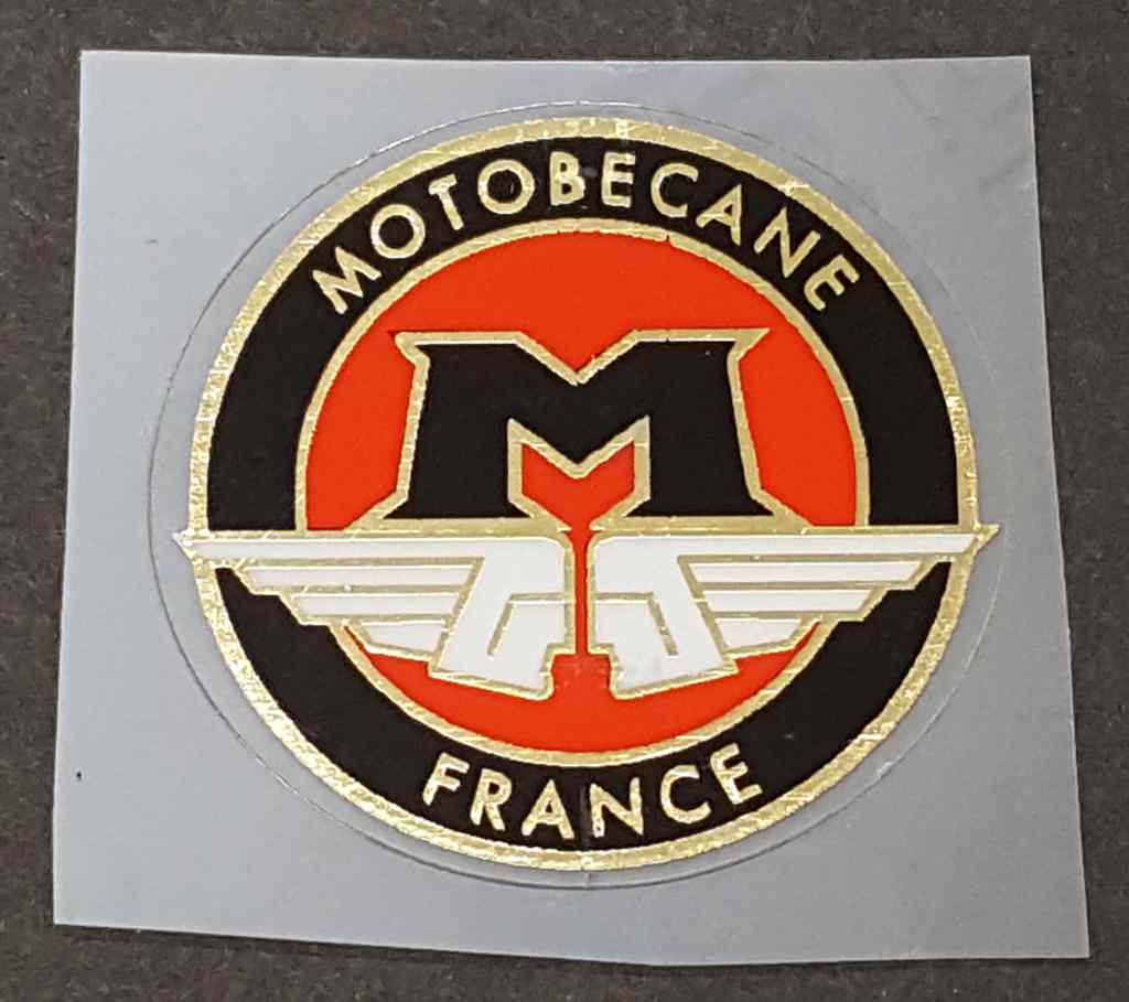 Motobecane Head Decals - H Lloyd Cycles