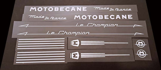 Motobecane Le Champion decal set - H Lloyd Cycles