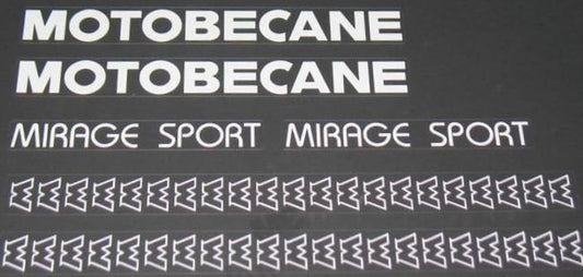 Motobecane Mirage Sport Decal set - H Lloyd Cycles