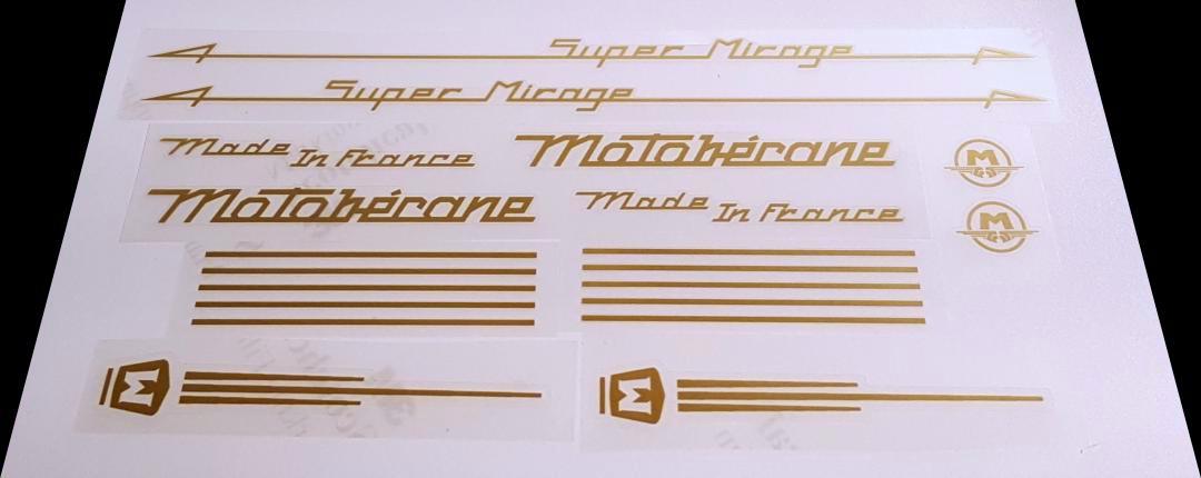Motobecane Super Mirage Decal set - H Lloyd Cycles