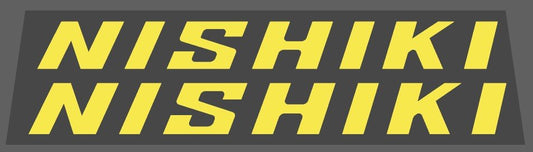 Nishiki 1980's downtube decals - H Lloyd Cycles