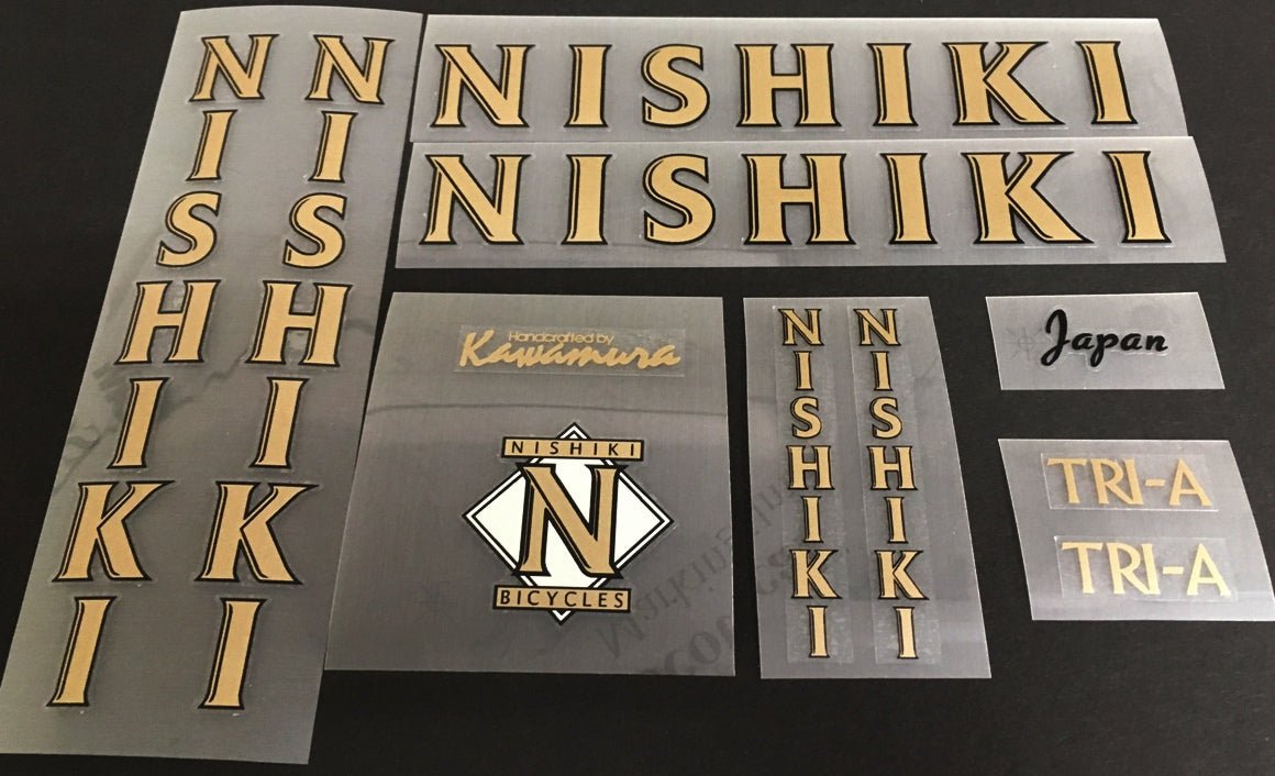 Nishiki Decal set - H Lloyd Cycles