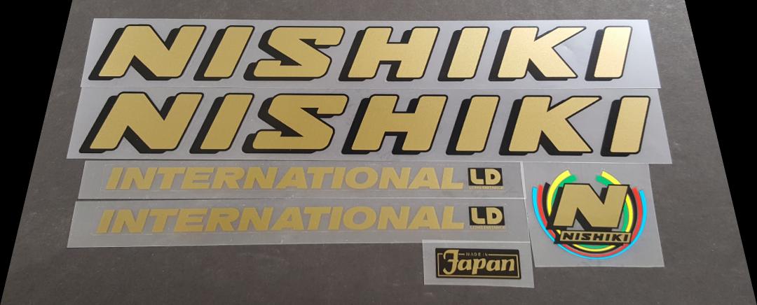 Nishiki Decal set - H Lloyd Cycles