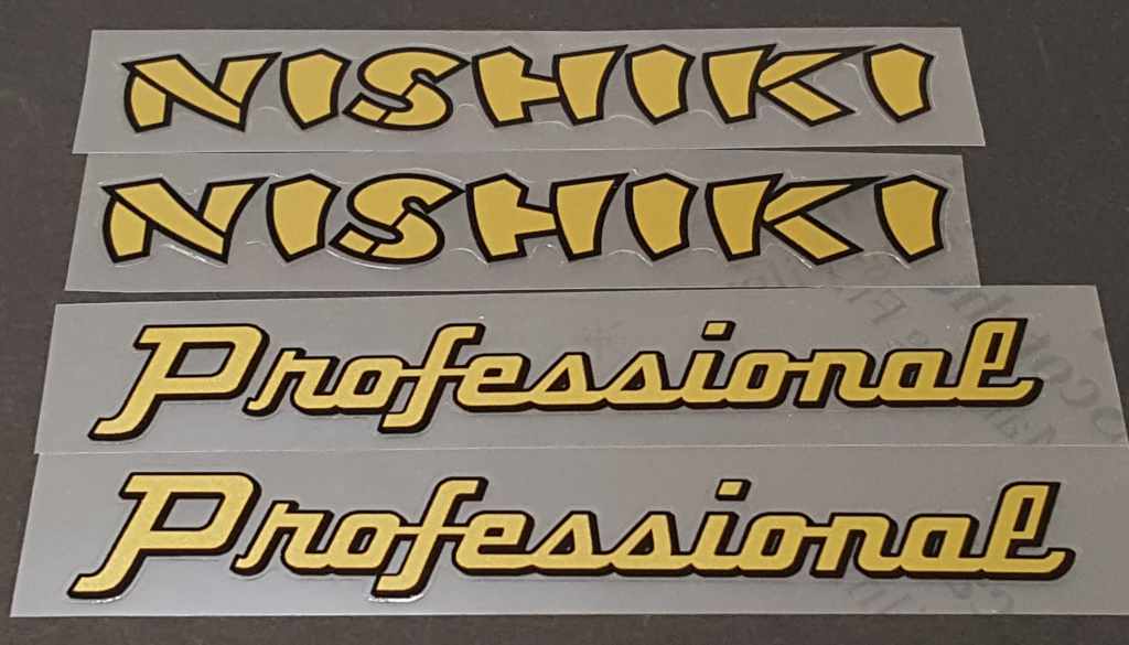 Nishiki Decal sets - H Lloyd Cycles